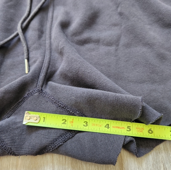 NWT Abercrombie & Fitch Soft AF Sweat Shorts Relaxed Fit Navy Blue Cut Off XXL - Picture 8 of 9